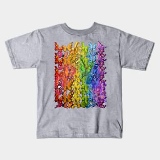 Rainbow Butterflies Pixies Kids T-Shirt